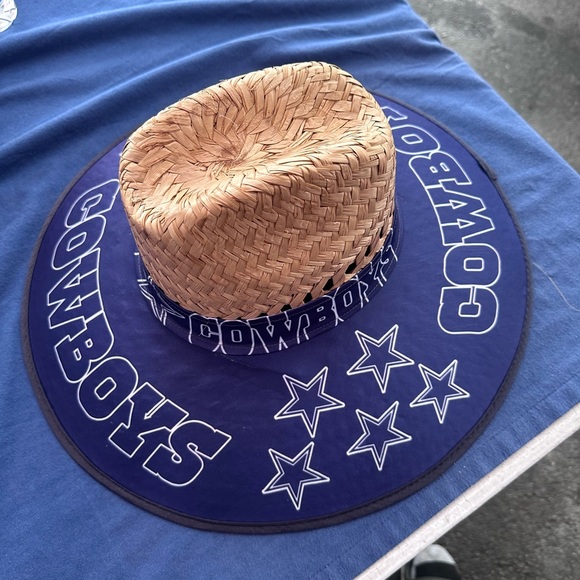 Accessories Dallas Cowboys Straw Hat Poshmark